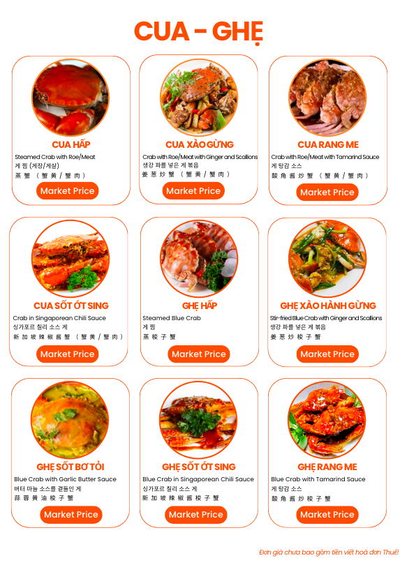 Menu Hải Sản Đà Nẵng Bé Biển-4