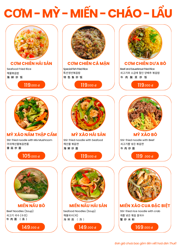 Menu Hải Sản Đà Nẵng Bé Biển-9